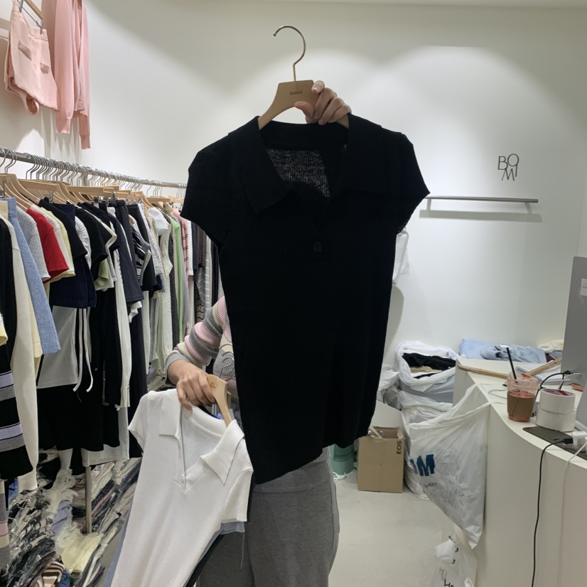 BY BOMI韓國直郵女裝新款時尚人氣26春夏熱賣休閑針織衫BY BOMI針織衫圖色4