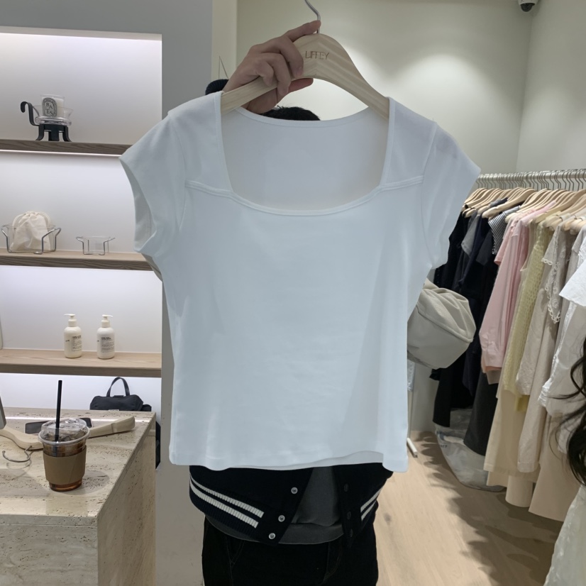 LIFFEY韓國東大門代購女士新品推薦人氣休閑熱賣時尚職業T恤LIFFEYT恤圖色1