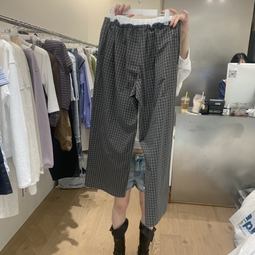 MEET ME韓國直郵女士新款熱賣人氣職業26春夏時尚休閑褲MEET ME休閑褲