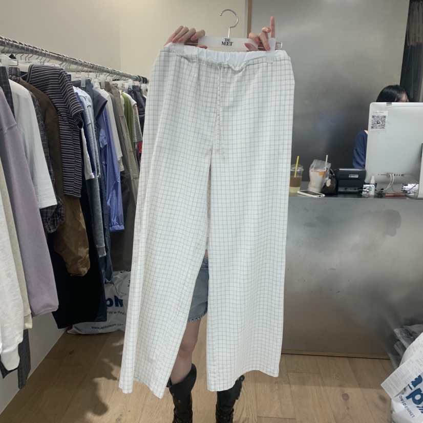 MEET ME韓國直郵女士新款熱賣人氣職業26春夏時尚休閑褲MEET ME休閑褲圖色2