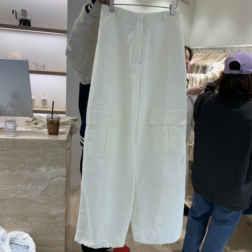 LIFFEY韓國代購女士新品26春夏時尚職業熱賣休閑休閑褲絲綢LIFFEY休閑褲圖色1