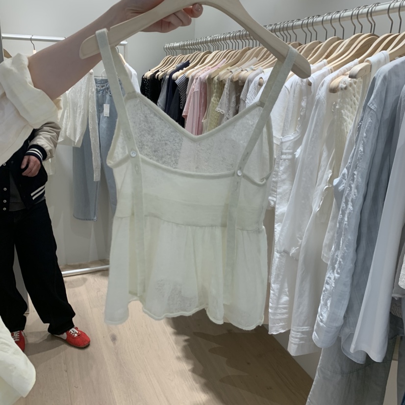 LIFFEY韓國直郵實拍女裝新款26春夏時尚推薦人氣吊帶背心LIFFEY吊帶/背心