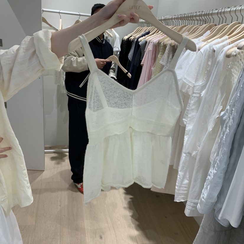 LIFFEY韓國直郵實拍女裝新款26春夏時尚推薦人氣吊帶背心LIFFEY吊帶/背心圖色1