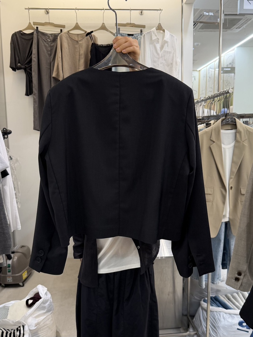 THE SIL韓國代購女士新款時尚熱賣26春夏休閑職業人氣夾克THE SIL/1 2ILLY夾克