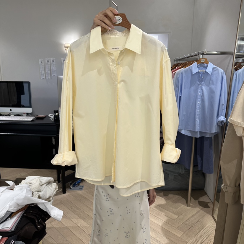 BRUSH-P/MULETTE韓國代購女士新款人氣休閑熱賣襯衫蕾絲衫BRUSH-P/MULETTE襯衫/蕾絲衫圖色3