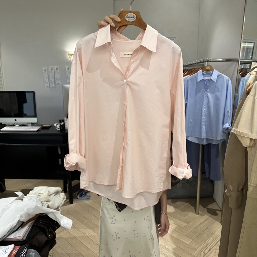 BRUSH-P/MULETTE韓國代購女士新款人氣休閑熱賣襯衫蕾絲衫BRUSH-P/MULETTE襯衫/蕾絲衫圖色4