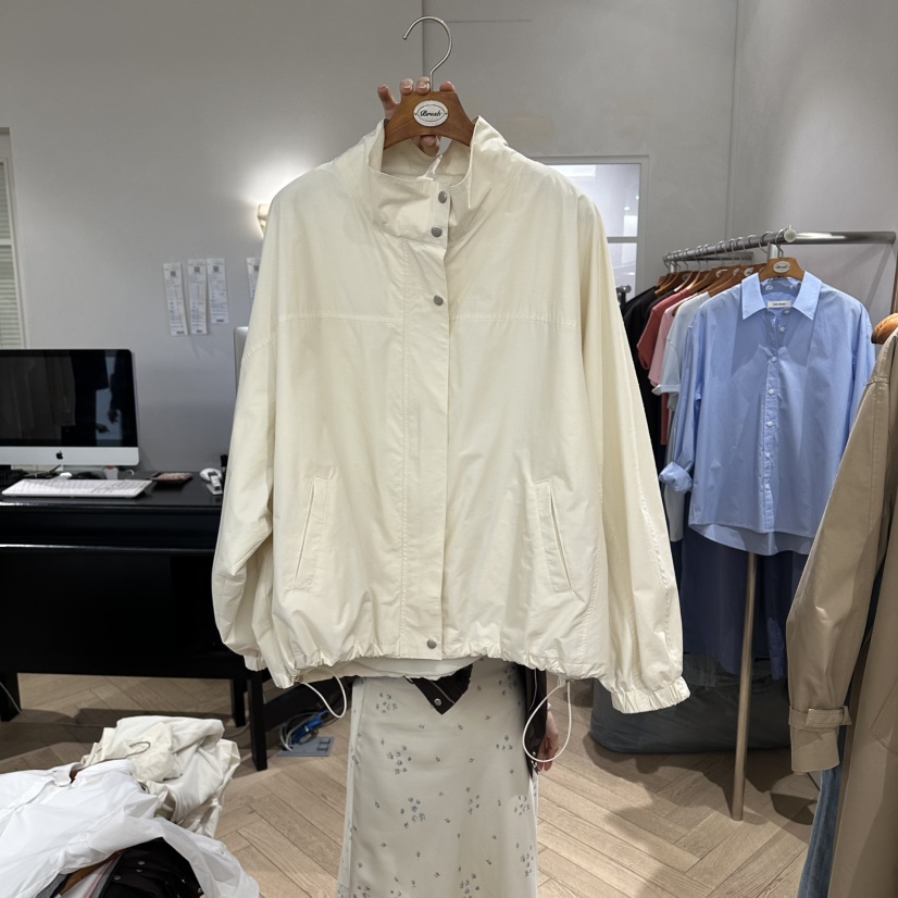 BRUSH-P/MULETTE韓國直郵實拍女士新款職業時尚夾克防風衣BRUSH-P/MULETTE夾克圖色1