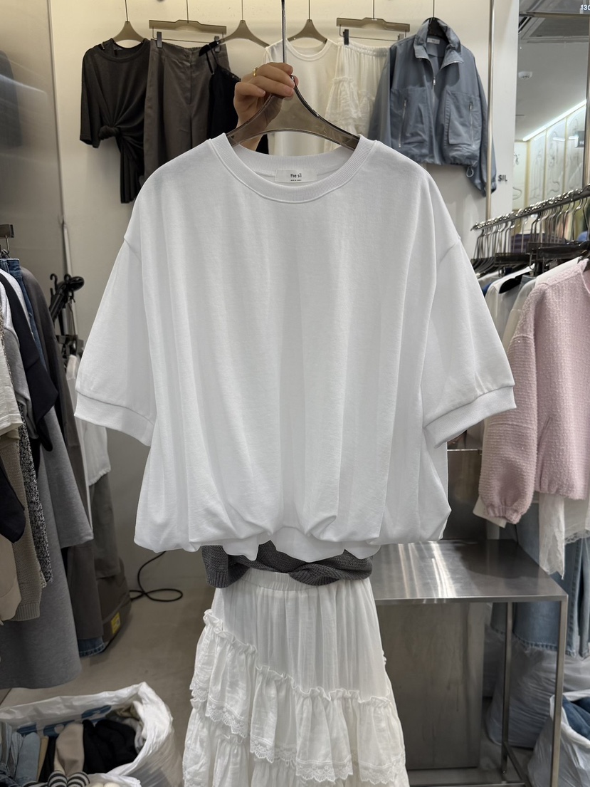THE SIL韓國代購女裝新品人氣時尚休閑推薦26春夏熱賣T恤THE SIL/1 2ILLYT恤圖色3