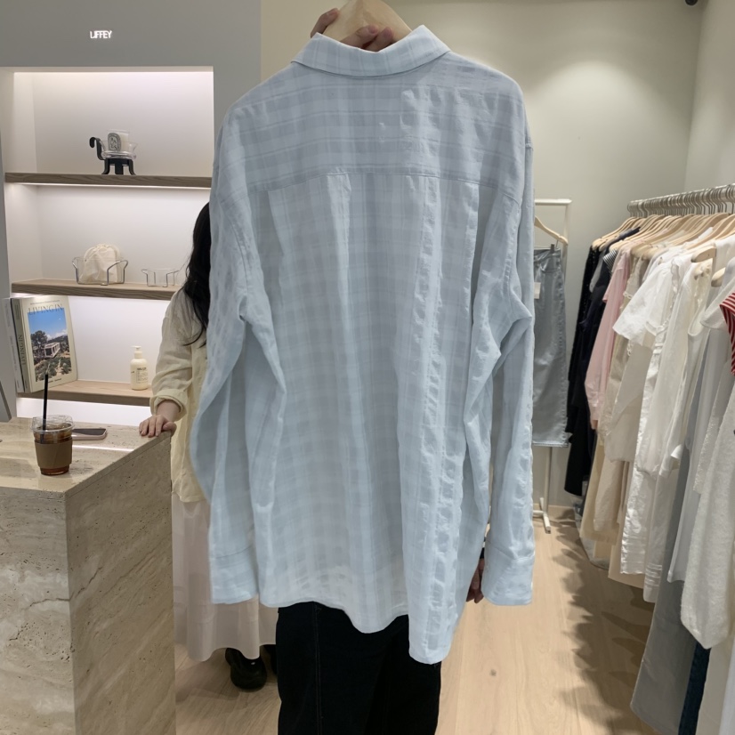 LIFFEY韓國直郵女士新款人氣時尚休閑推薦職業襯衫蕾絲衫LIFFEY襯衫/蕾絲衫