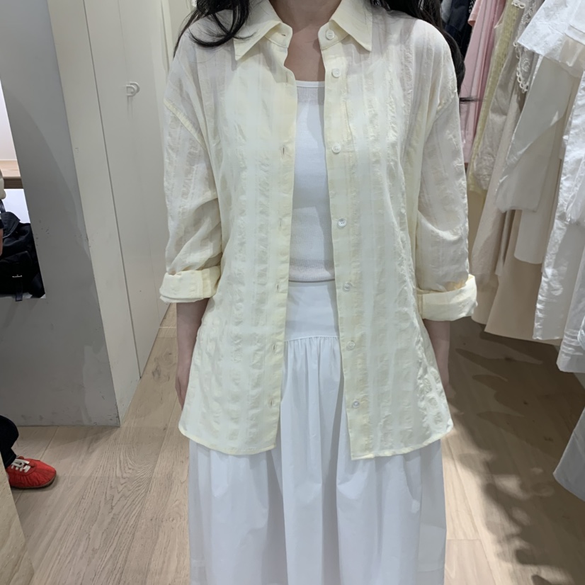 LIFFEY韓國直郵女士新款人氣時尚休閑推薦職業襯衫蕾絲衫LIFFEY襯衫/蕾絲衫圖色2