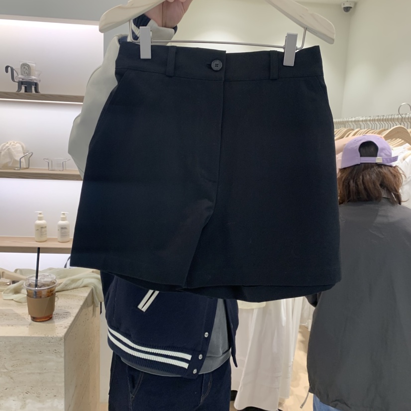 LIFFEY韓國直郵實拍女士新款26春夏休閑熱賣職業時尚短褲棉LIFFEY短褲圖色2