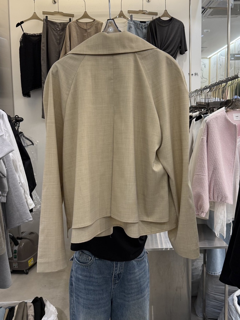 THE SIL韓國代購女士新品熱賣職業推薦時尚26春夏休閑夾克THE SIL/1 2ILLY夾克