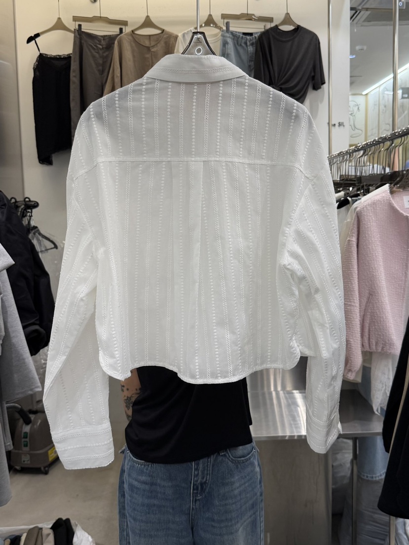 THE SIL韓國東大門直郵女裝新品26春夏推薦職業襯衫蕾絲衫THE SIL/1 2ILLY襯衫/蕾絲衫