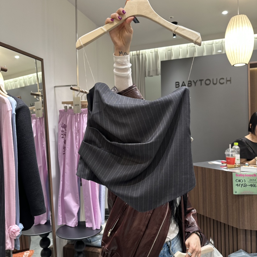 BABYTOUCH韓國代購女士新款職業26春夏休閑推薦時尚吊帶背心BABYTOUCH吊帶/背心圖色2