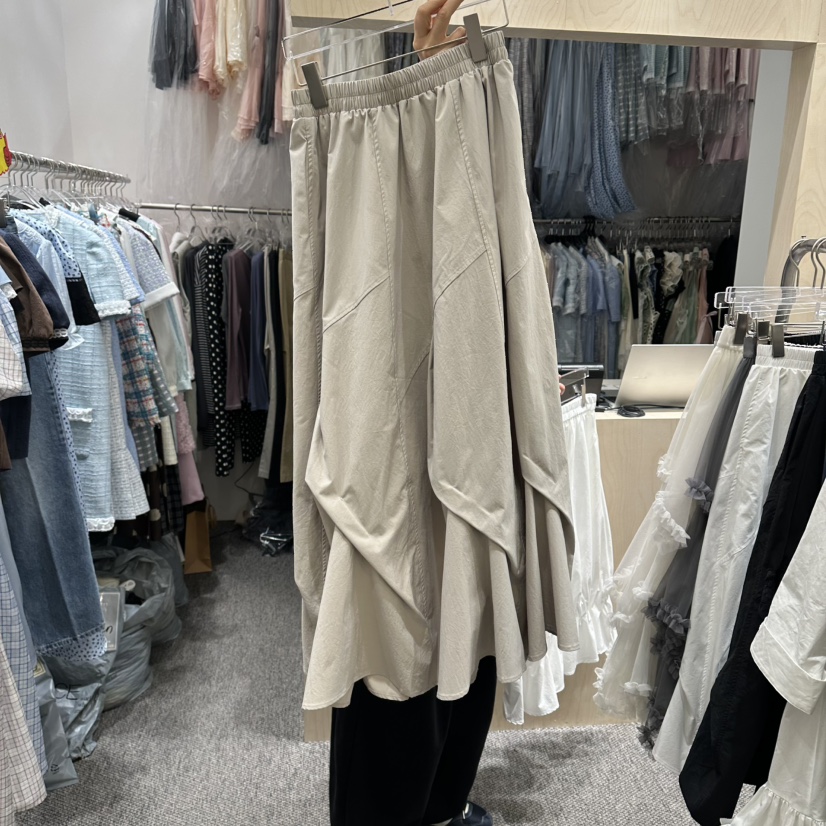 NAPKIN韓國直郵實拍女裝新品時尚職業熱賣休閑推薦26春夏長裙NAPKIN長裙