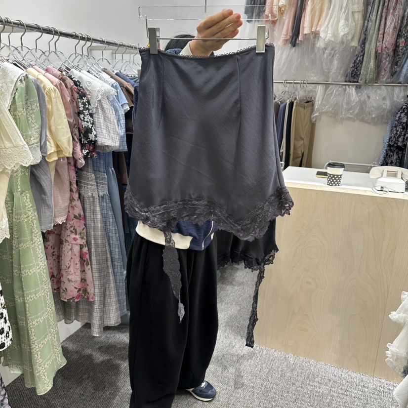 NAPKIN韓國代購女裝新款推薦熱賣人氣26春夏半身裙中短裙NAPKIN半身裙/中短裙