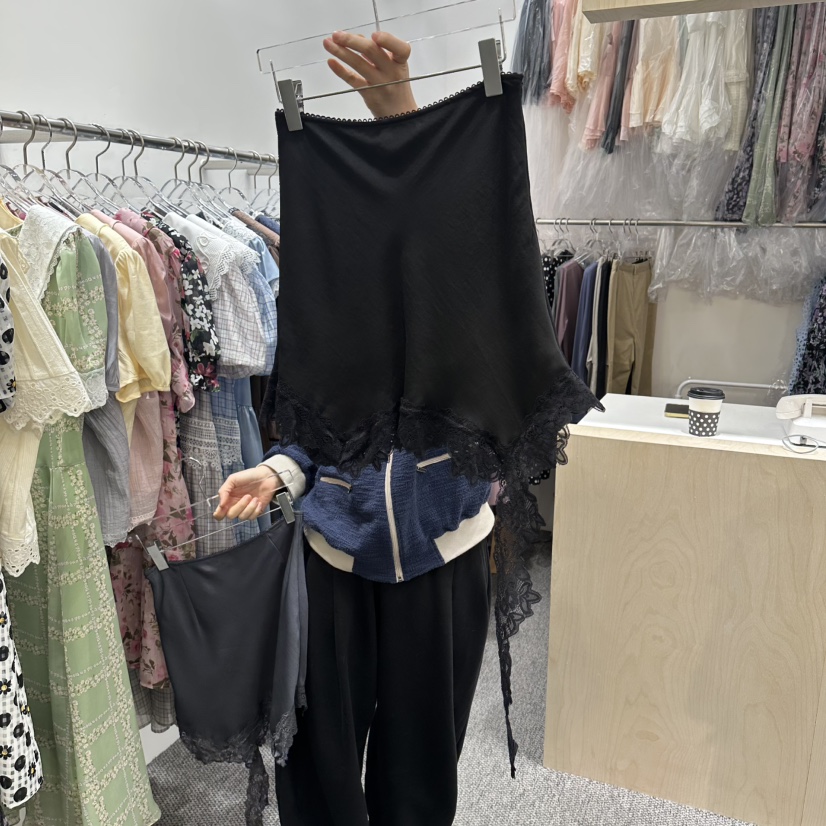 NAPKIN韓國代購女裝新款推薦熱賣人氣26春夏半身裙中短裙NAPKIN半身裙/中短裙圖色3