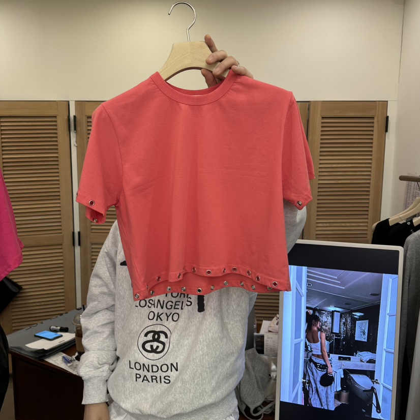 NUT韓國東大門代購女士新品休閑職業熱賣人氣時尚推薦T恤NUTT恤圖色1