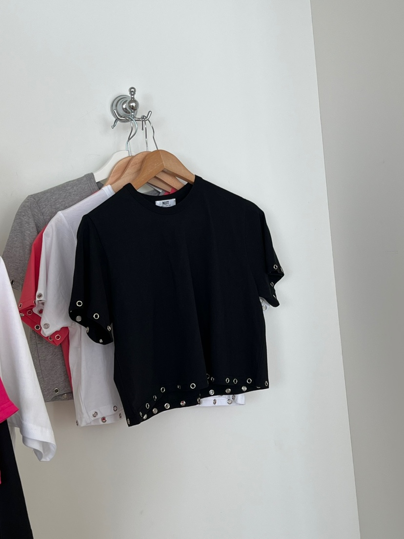 NUT韓國東大門代購女士新品休閑職業熱賣人氣時尚推薦T恤NUTT恤圖色4