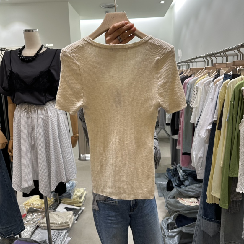 PART3韓國東大門直郵女裝新品職業休閑26春夏推薦針織衫紐扣Part.3針織衫