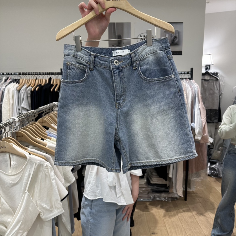 M.G.N韓國東大門代購女士新款26春夏人氣時尚熱賣牛仔褲MAGNET牛仔褲圖色1