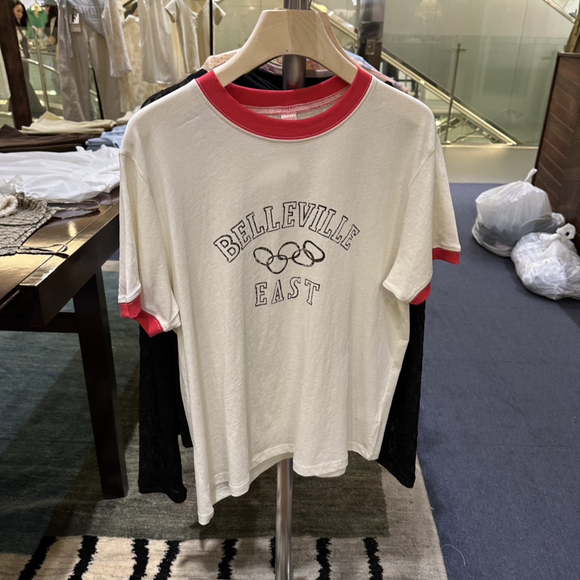 FURE韓國東大門直郵女士新款休閑熱賣職業人氣推薦26春夏T恤FURET恤圖色2