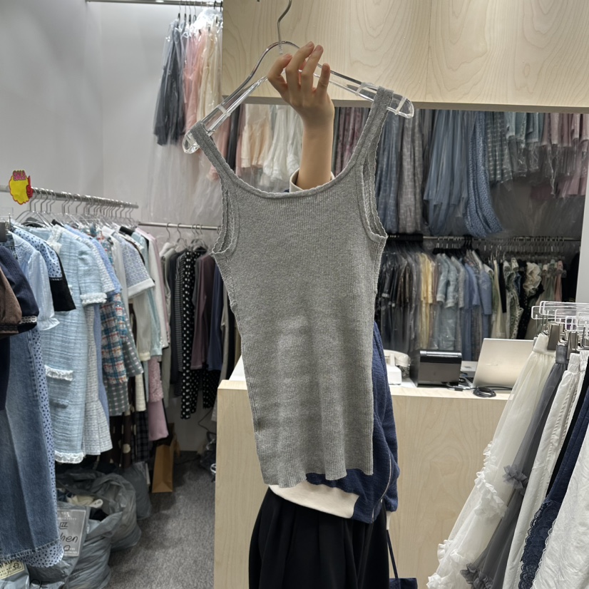 NAPKIN韓國東大門直郵女裝新款休閑時尚26春夏推薦吊帶背心NAPKIN吊帶/背心