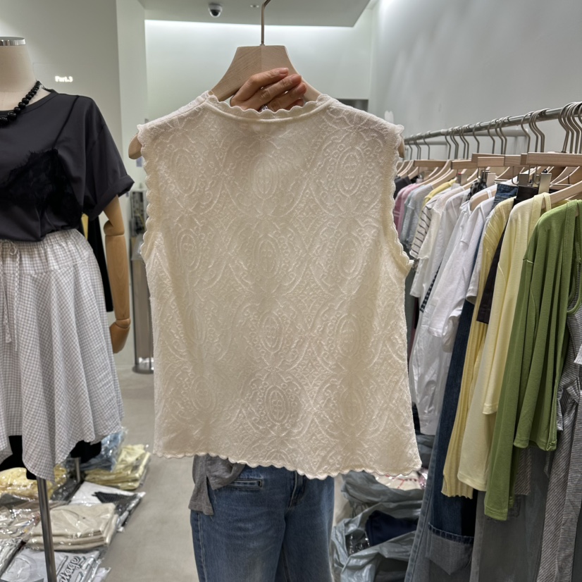 PART3韓國東大門代購女裝新款人氣26春夏時尚吊帶背心刺繡Part.3吊帶/背心