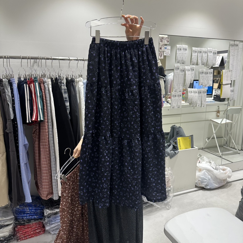 COMBO韓國代購女裝新品推薦26春夏休閑熱賣人氣職業時尚長裙COM_BO長裙圖色3