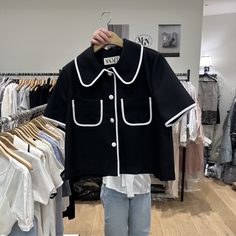 M.G.N韓國直郵實拍女士新款休閑熱賣人氣26春夏時尚夾克MAGNET夾克圖色2