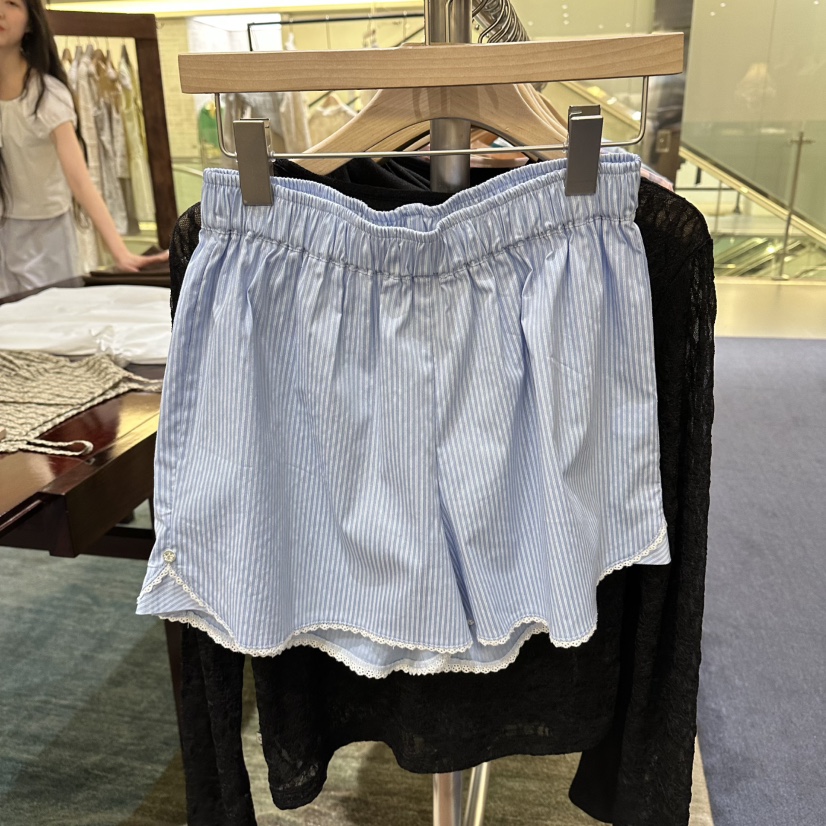 FURE韓國東大門代購女裝新品26春夏熱賣職業人氣裙褲蕾絲FURE裙褲圖色2