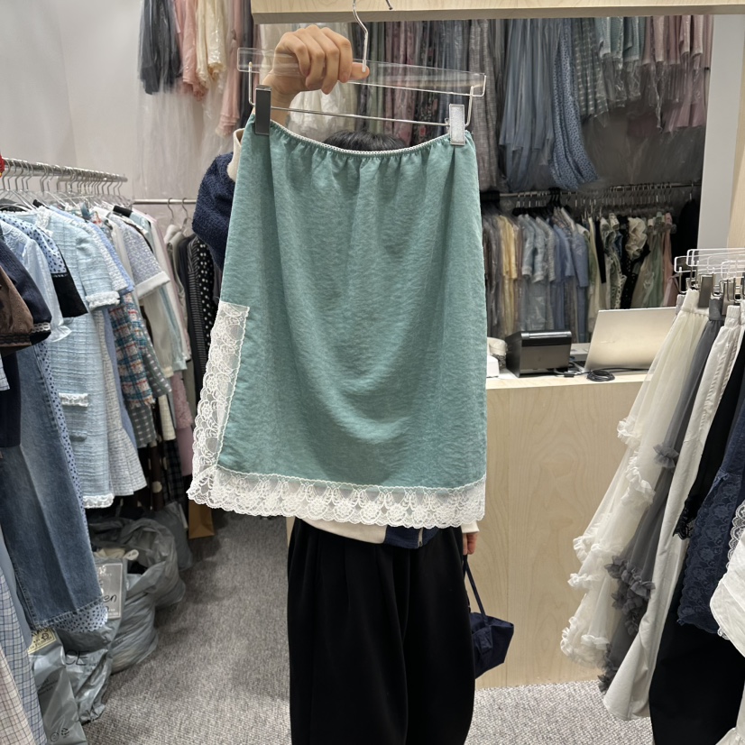 NAPKIN韓國東大門直郵女裝新款推薦職業休閑半身裙中短裙NAPKIN半身裙/中短裙圖色1