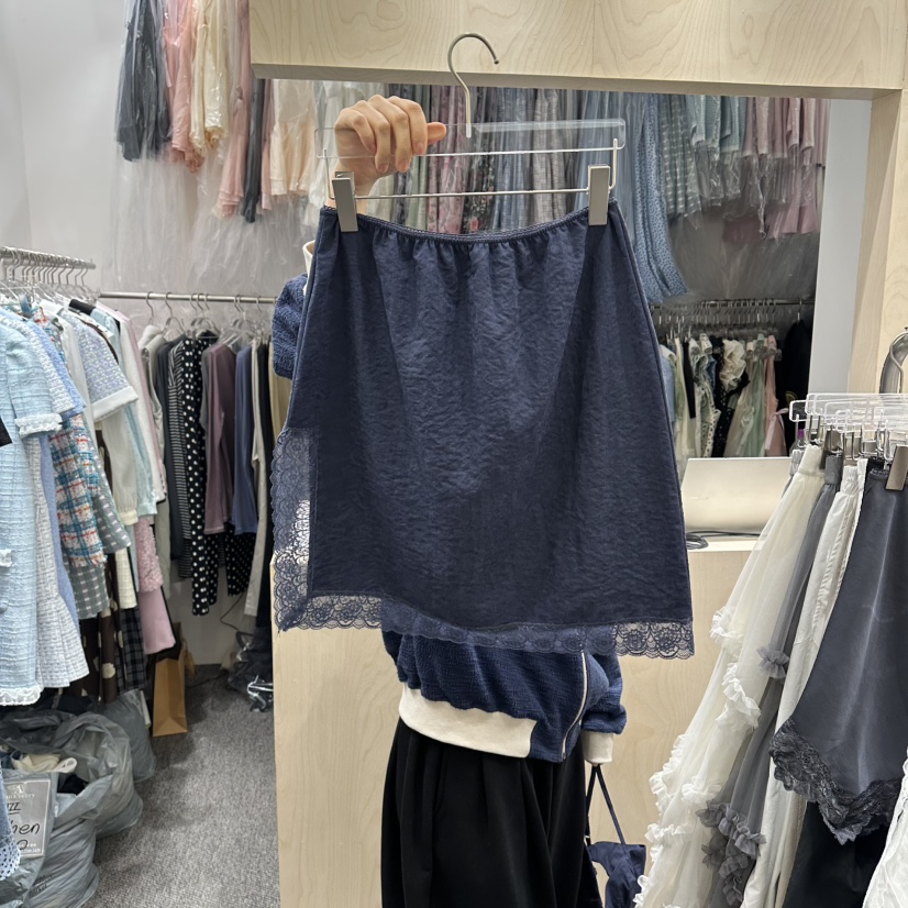 NAPKIN韓國東大門直郵女裝新款推薦職業休閑半身裙中短裙NAPKIN半身裙/中短裙圖色3