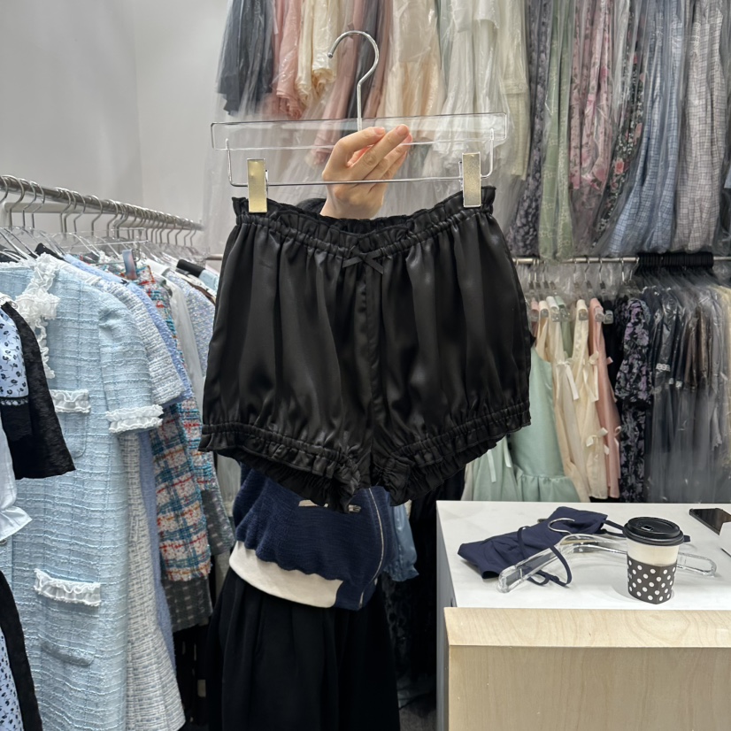 NAPKIN韓國東大門直郵女裝新品時尚職業熱賣休閑短褲褶皺NAPKIN短褲圖色2