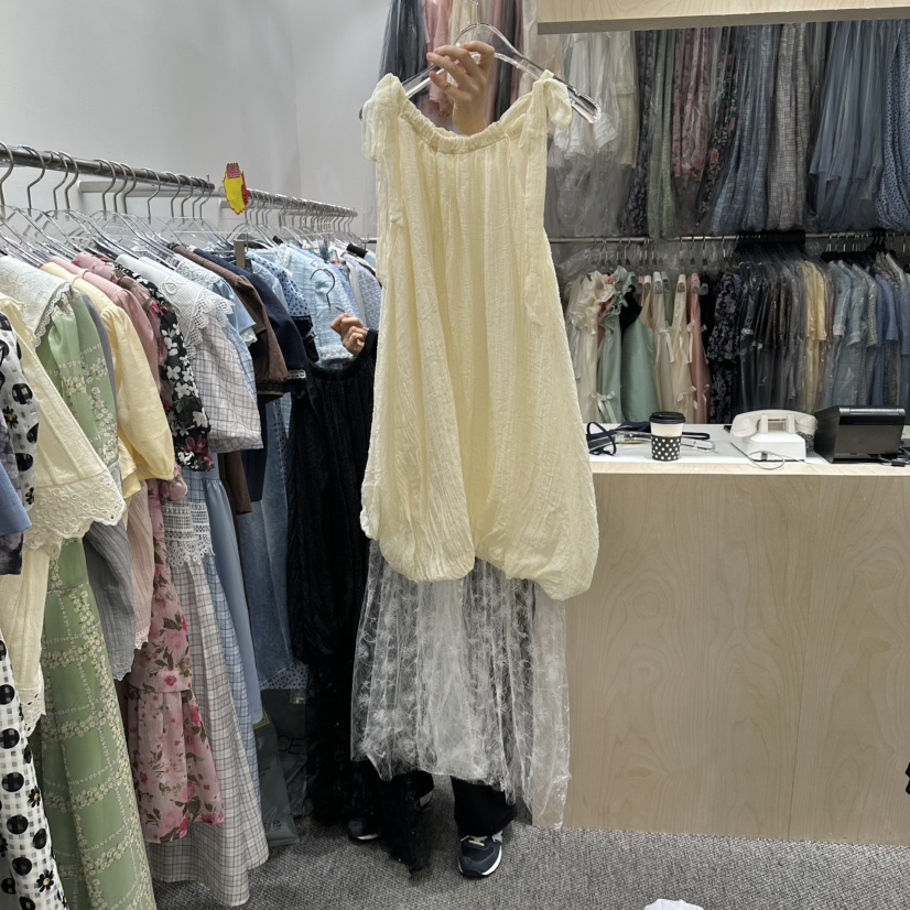 NAPKIN韓國代購女裝新品職業推薦休閑26春夏熱賣人氣連衣裙NAPKIN連衣裙