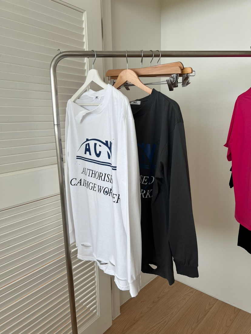 NUT韓國東大門代購女士新款職業推薦26春夏休閑人氣長袖T恤NUT長袖T恤