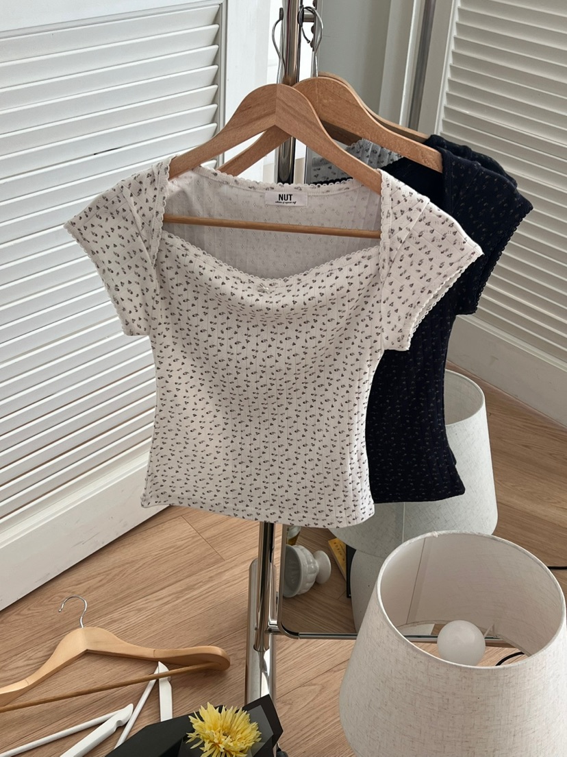 NUT韓國東大門直郵女士新品休閑26春夏推薦人氣時尚職業T恤NUTT恤圖色1