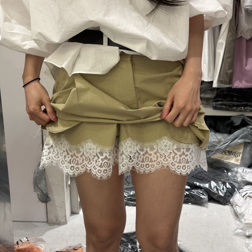 BERTHA韓國直郵實拍女裝新品休閑熱賣26春夏人氣裙褲百褶BERTHA裙褲