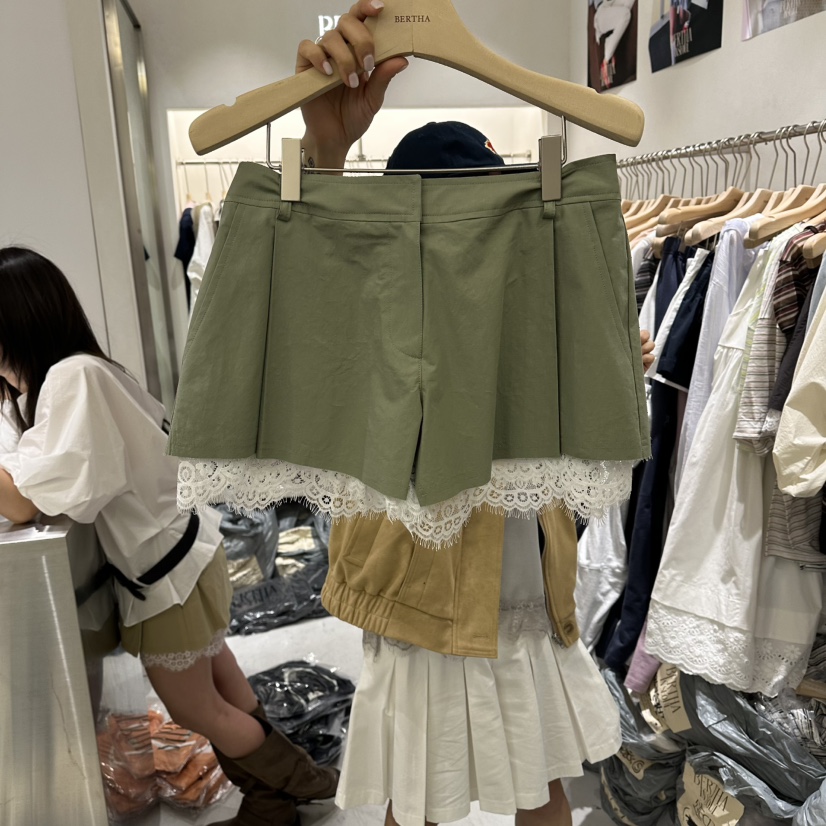 BERTHA韓國直郵實拍女裝新品休閑熱賣26春夏人氣裙褲百褶BERTHA裙褲圖色2