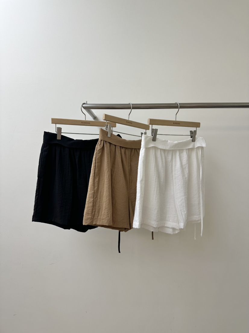 BLENDING-p韓國直郵實拍女士新品休閑26春夏熱賣人氣短褲BLENDING-p短褲