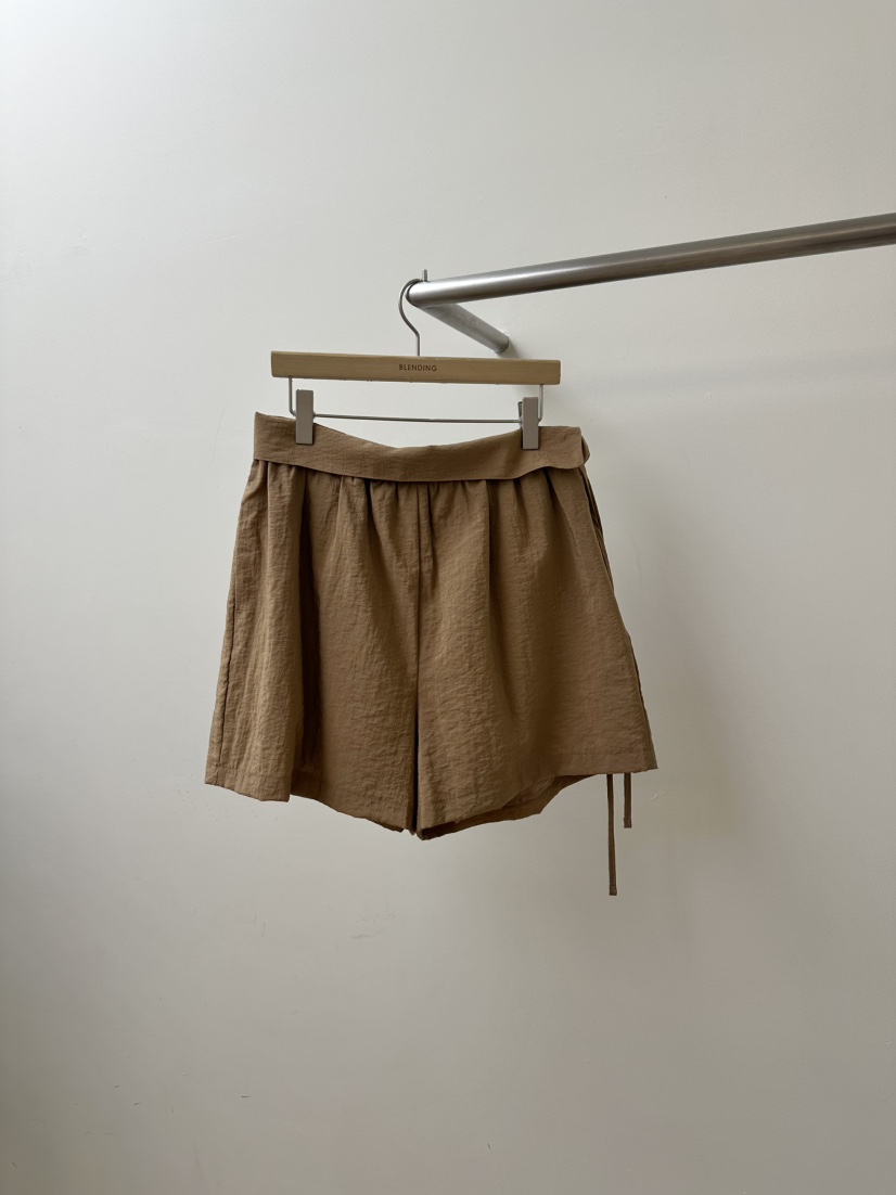 BLENDING-p韓國直郵實拍女士新品休閑26春夏熱賣人氣短褲BLENDING-p短褲圖色2