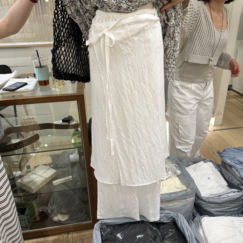 WINSOME韓國直郵實拍女士新款推薦時尚人氣26春夏休閑裙褲WINSOME裙褲圖色1