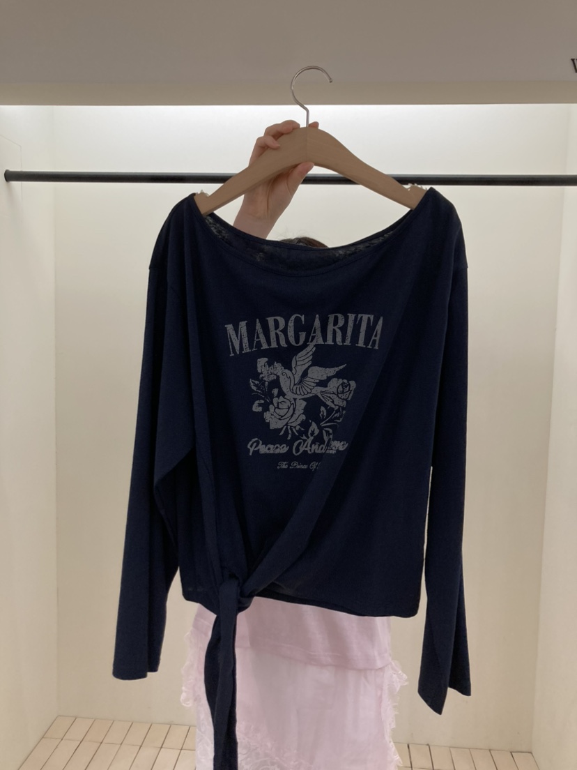 WINSOME韓國代購女裝新款休閑人氣熱賣推薦長袖T恤不含項鏈WINSOME長袖T恤圖色3