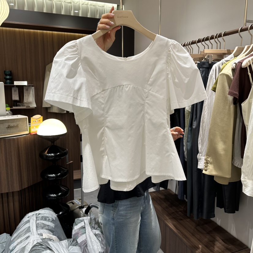 BABYTOUCH韓國直郵女裝新款職業休閑26春夏推薦襯衫蕾絲衫BABYTOUCH襯衫/蕾絲衫圖色1