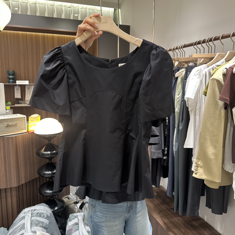 BABYTOUCH韓國直郵女裝新款職業休閑26春夏推薦襯衫蕾絲衫BABYTOUCH襯衫/蕾絲衫圖色2