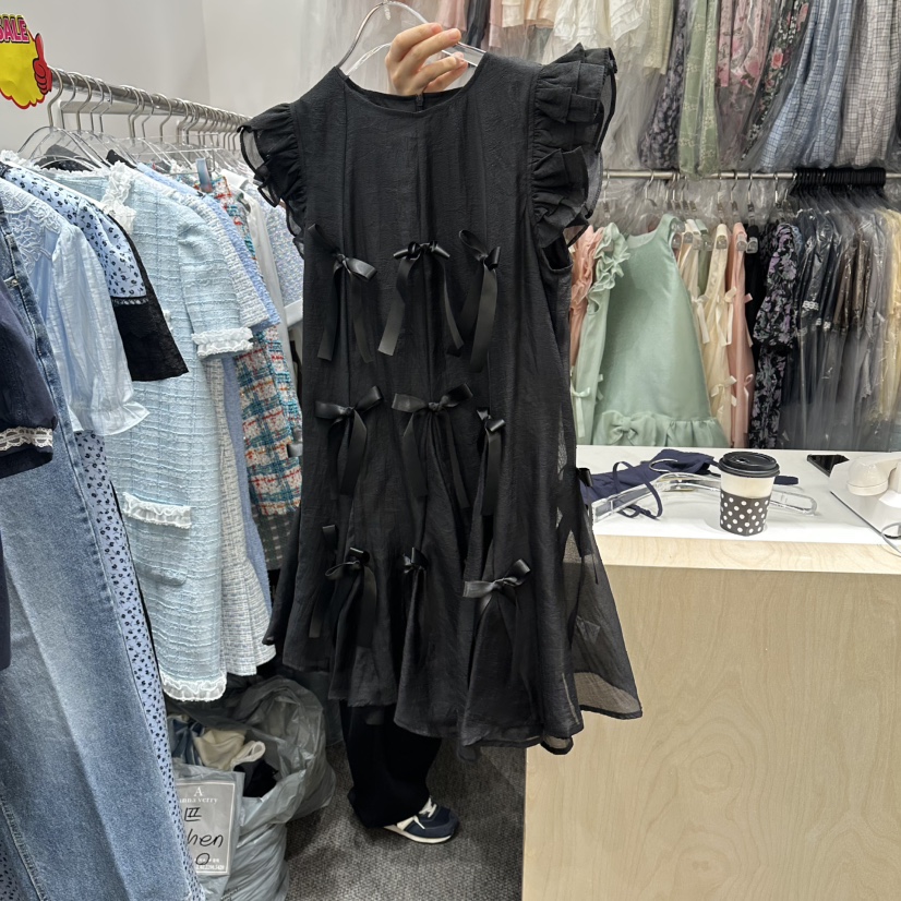 NAPKIN東大門直郵女裝新品推薦熱賣真品職業26春夏連衣裙NAPKIN連衣裙圖色4