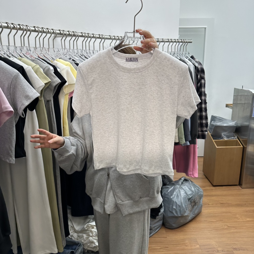 GABIZON東大門直郵女士新品熱賣休閑26春夏職業人氣推薦T恤GABIZONT恤圖色3