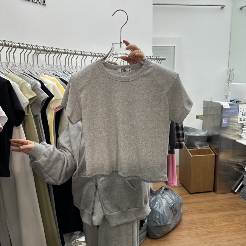 GABIZON東大門直郵女士新品熱賣休閑26春夏職業人氣推薦T恤GABIZONT恤圖色4