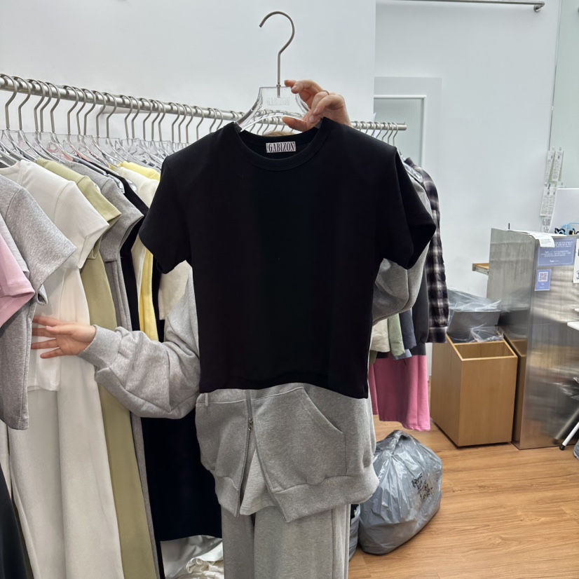 GABIZON東大門直郵女士新品熱賣休閑26春夏職業人氣推薦T恤GABIZONT恤圖色5