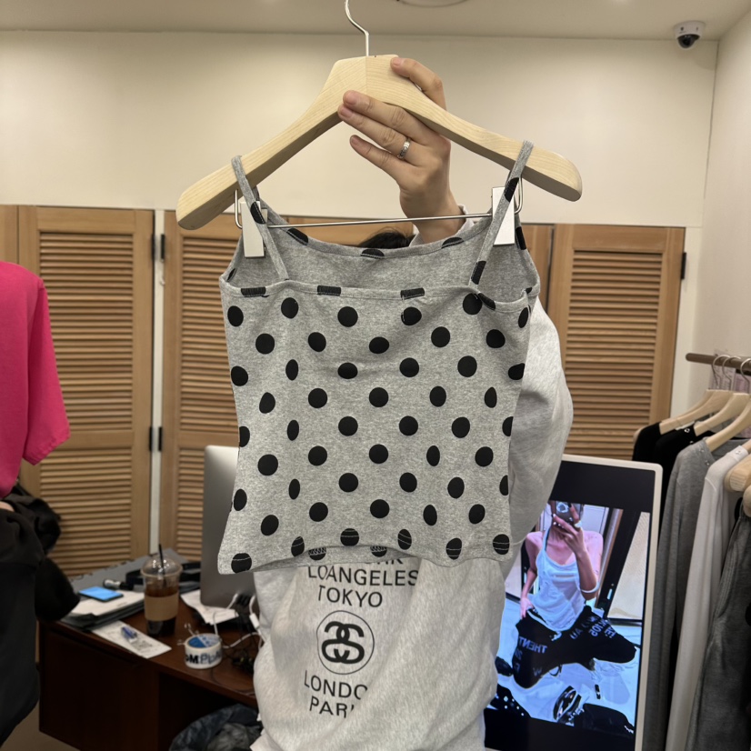 NUT東大門實拍女裝新品休閑推薦人氣熱賣職業時尚吊帶背心NUT吊帶/背心